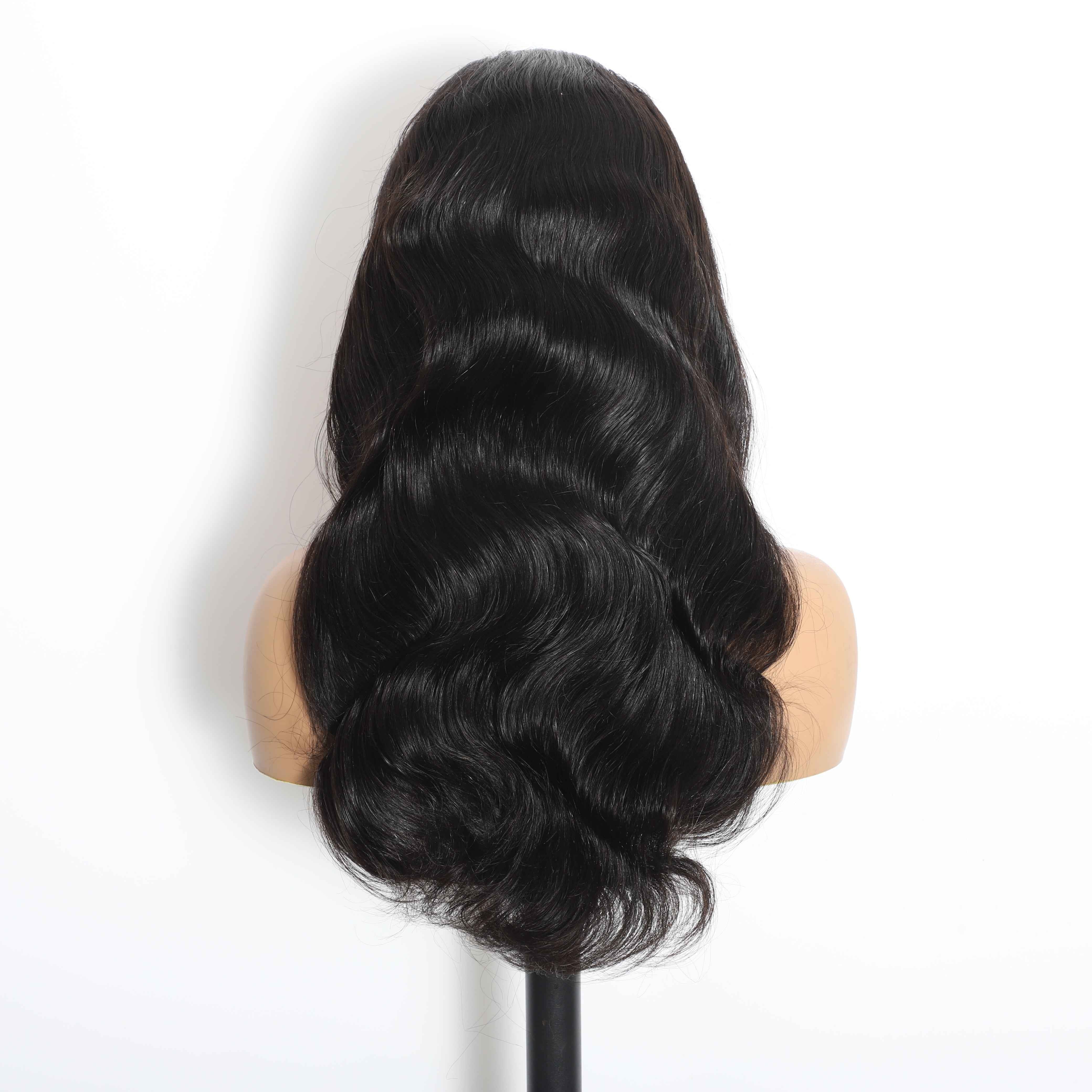 Body Wave 13"x4" Transparent Full Frontal Lace Wig